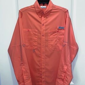 Men’s Columbia Tamiami PFG Fishing Shirt Small